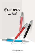 قیمت و خرید آنلاین خودکار تک تبلیغاتی خودنویس روان نویس یوروپن استپ سبحانگیفت - Europen Step Fountain Roller Ball Pen - Sobhangift