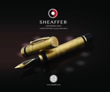 قیمت و خرید آنلاین خودنویس لوکس شیفر مدل Centennial Limited Edition Gold طلایی + مشخصات + Sheaffer Pen brand