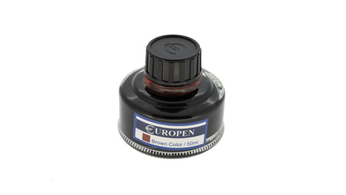 جوهر خودنویس یوروپن - حجم 50 میل لیتر - دارای رنگ بندی - سبحان گیفت - Europen Ink Bottle - SobhanGift