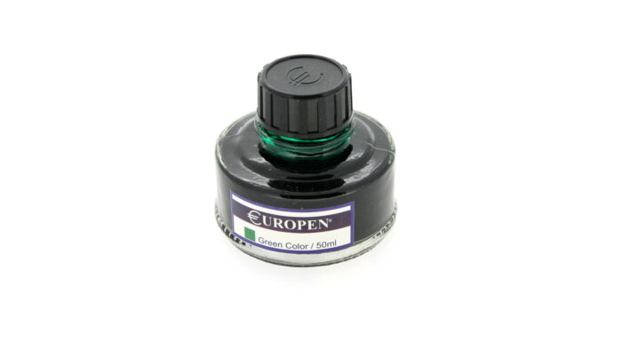 جوهر خودنویس یوروپن - حجم 50 میل لیتر - دارای رنگ بندی - سبحان گیفت - Europen Ink Bottle - SobhanGift
