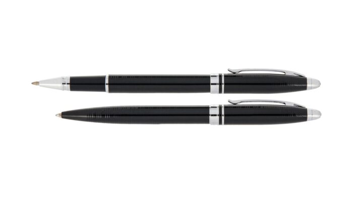 قیمت و خرید آنلاین خودکار روان نویس یوروپن Europen Line مشکی گیره استیل - سبحان گیفت - SobhanGift