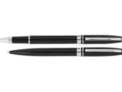 قیمت و خرید آنلاین خودکار روان نویس یوروپن Europen Line مشکی گیره استیل - سبحان گیفت - SobhanGift