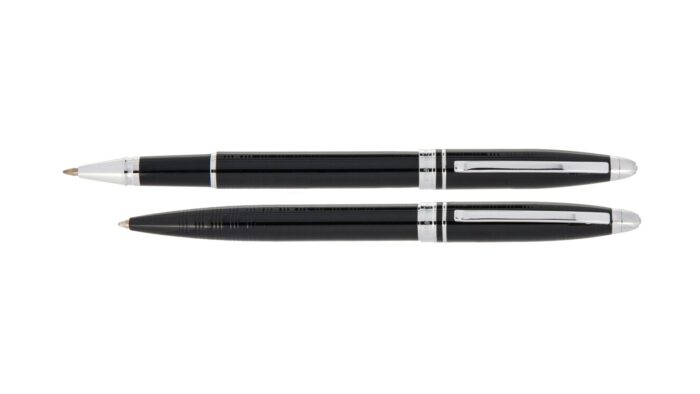 قیمت و خرید آنلاین خودکار روان نویس یوروپن Europen Line مشکی گیره استیل - سبحان گیفت - SobhanGift