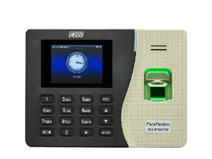 دستگاه حضور و غیاب F200 - دستگاه تشخیص چهره - سبحان گیفت