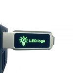 فلش مموری فلزی - فلش مموری تبلیغاتی LED-13 با ظرفیت های متنوع - قابلیت حکاکی اسم و لوگوی شرکت - سبحان گیفت - Sobhangift